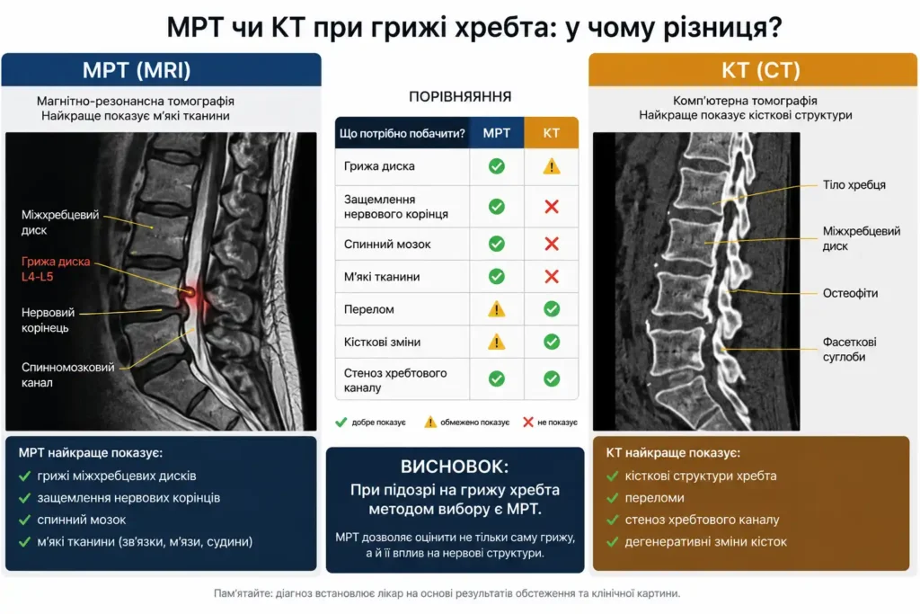 ТОП-1. МРТ хребта — золотий стандарт діагностики