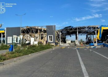 Російські дрони атакували пункт пропуску «Орлівка» на Одещині: поромне сполучення зупинено