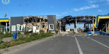 Російські дрони атакували пункт пропуску «Орлівка» на Одещині: поромне сполучення зупинено
